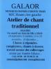 Atelier chant